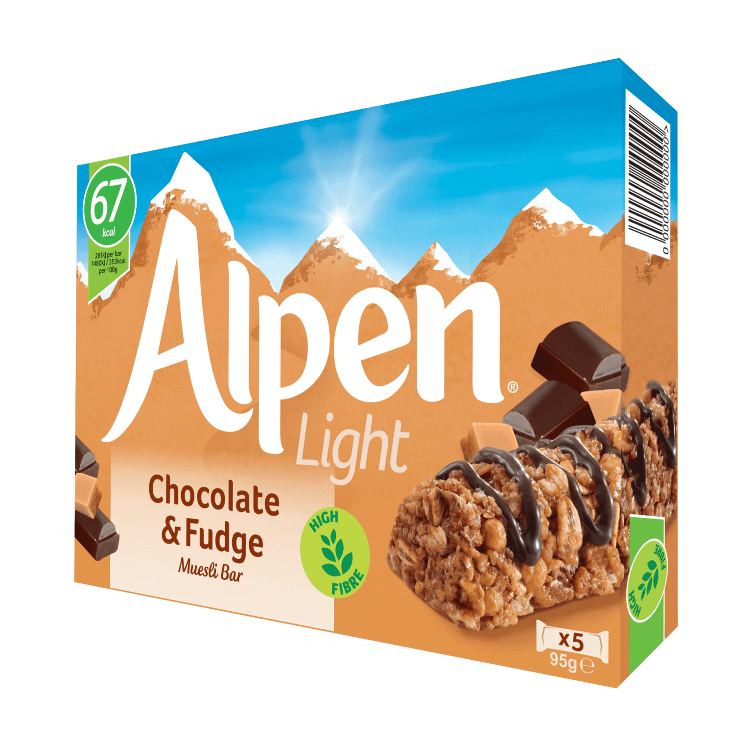 Alpen Light Bars Chocolate Fudge Weetabix Cereals